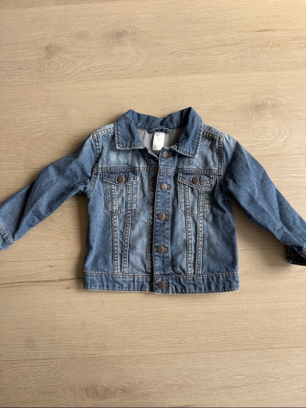 H&M Kids Denim Jacket - Medium Blue Wash